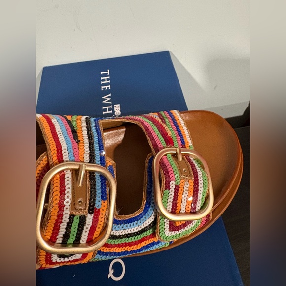 The White Lotus x Aqua Collection women’s buckle sandals | size 8 - Picture 6 of 8